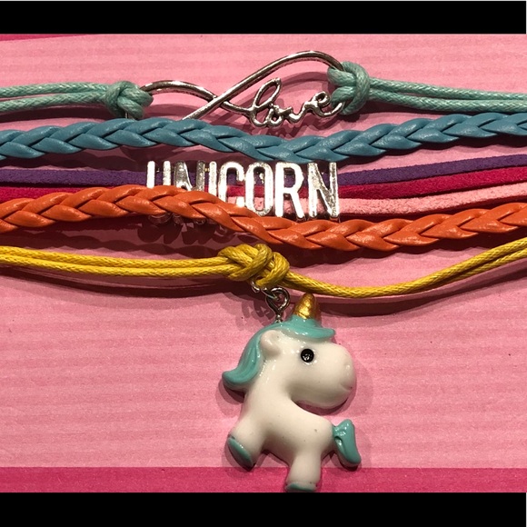 Jewelry - Unicorn Infinity Love wrap bracelet